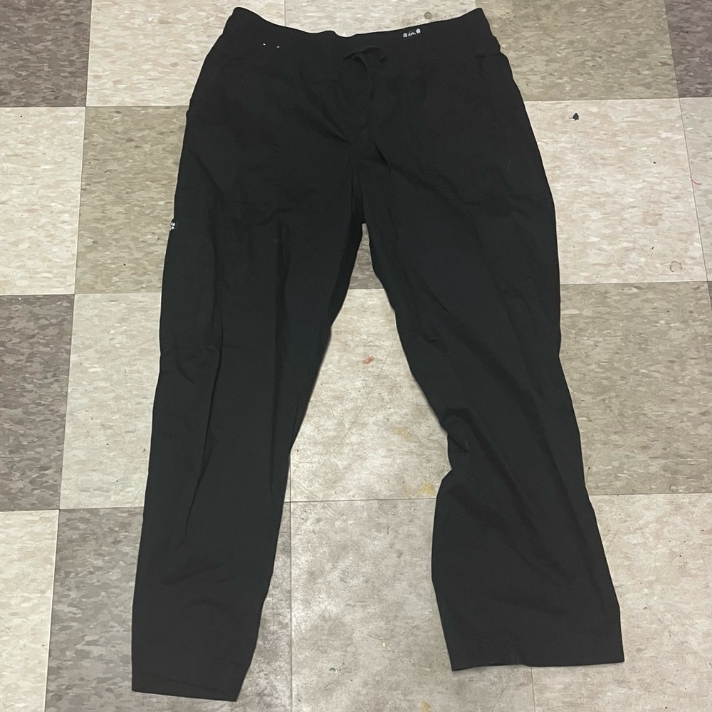 Black Koi Scrub Pants